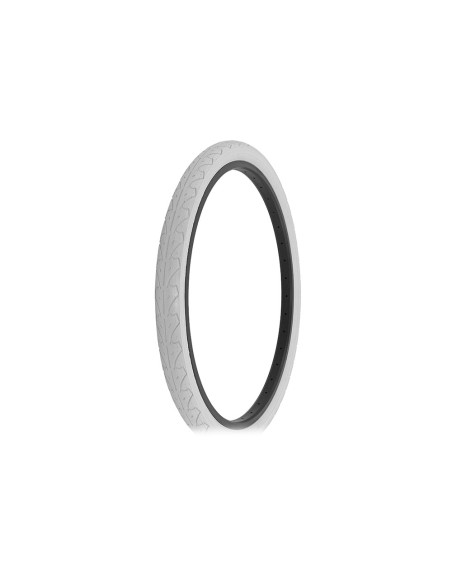 Tire 26 x 1.95 White/White Side Wall HF-105.